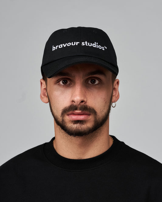bravour studios Essential Dad Cap Black