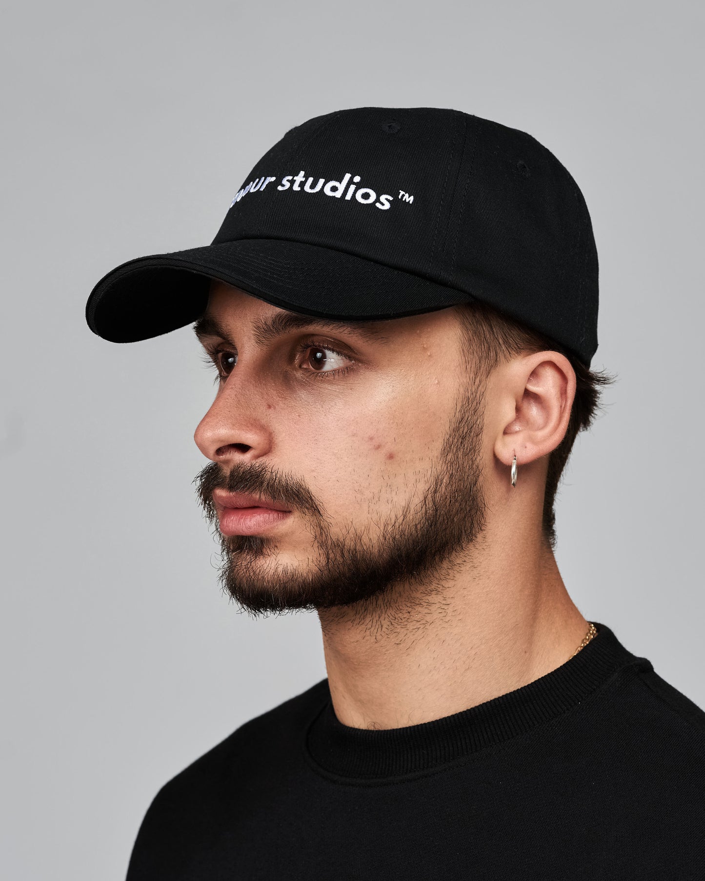 bravour studios Essential Dad Cap Black