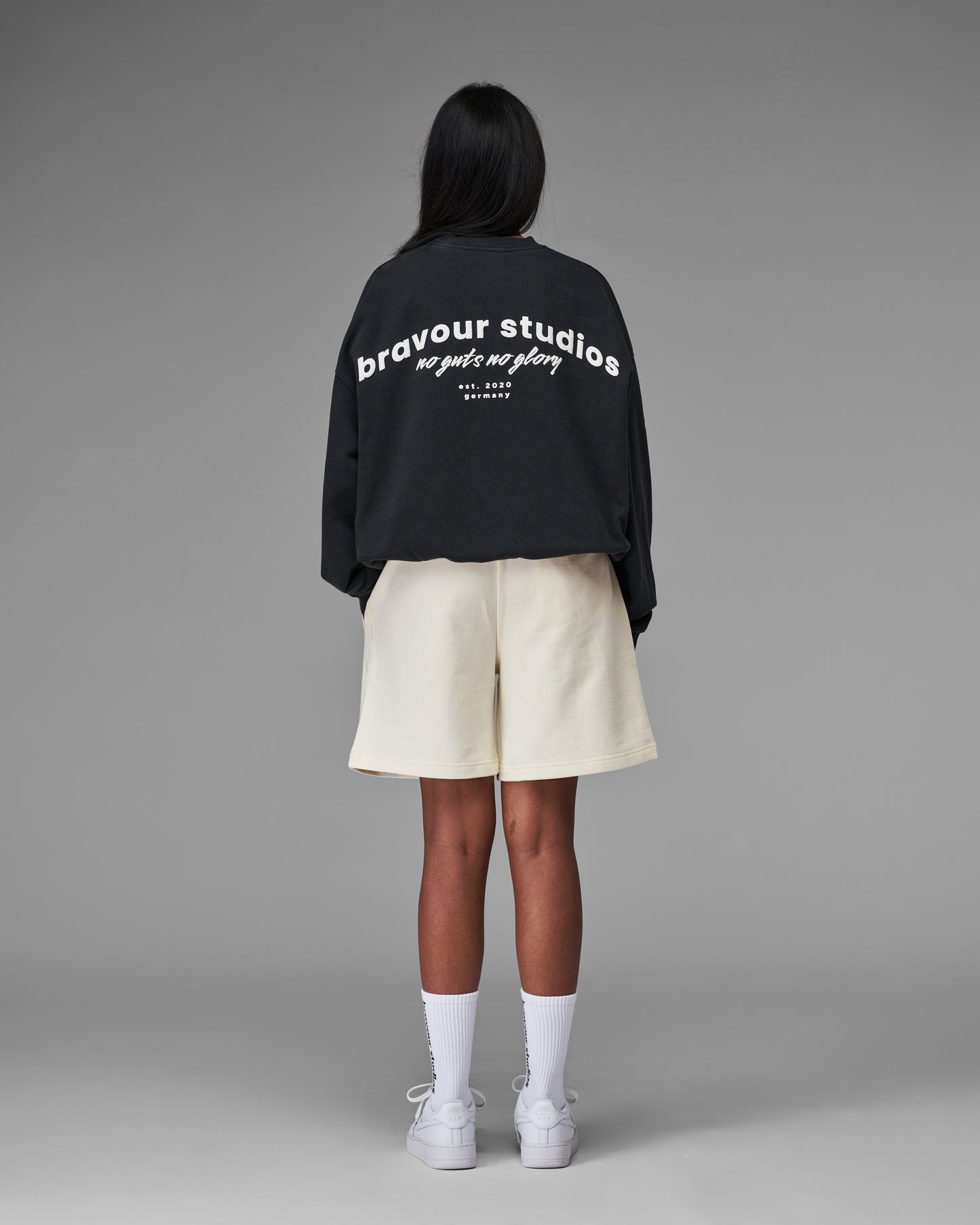 BS SWEATER BLACK WASHED