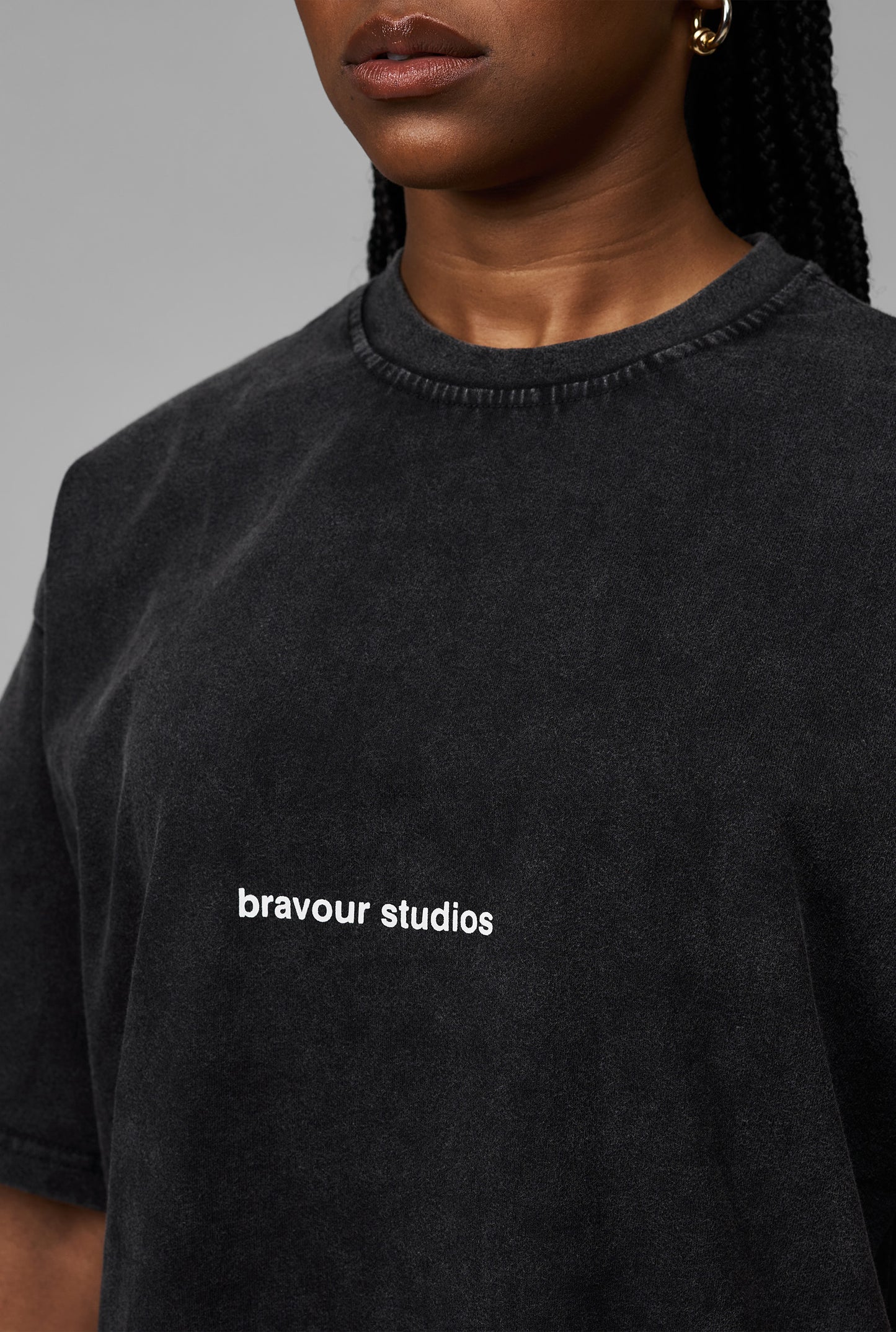 Essential Tee Unisex - black washed