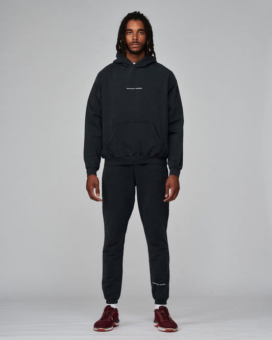 Vintage Black Hoodie