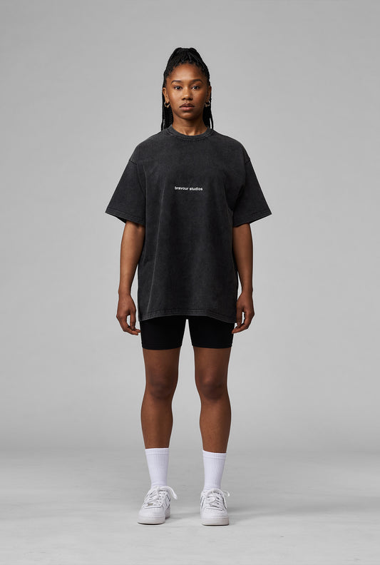 Essential Tee Unisex - black washed