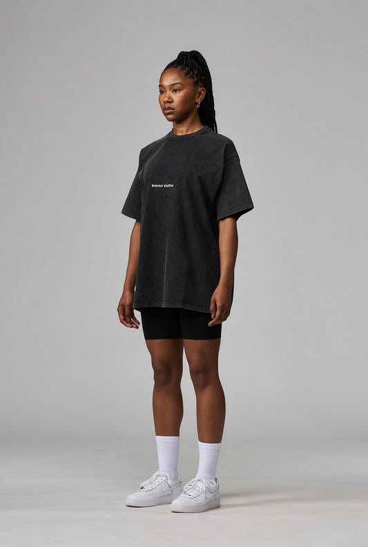 Essential Tee Unisex - black washed